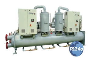 Hitachi WV / WVP water-cooled inverter screw chiller series reference image