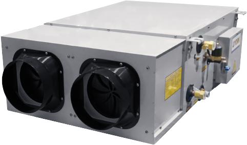 Supplied YORK YVAH-C fresh-air unit illustration; not a specific inventory model